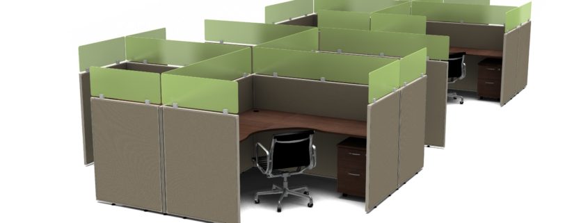 Stackers - Cubicle Extender Panels